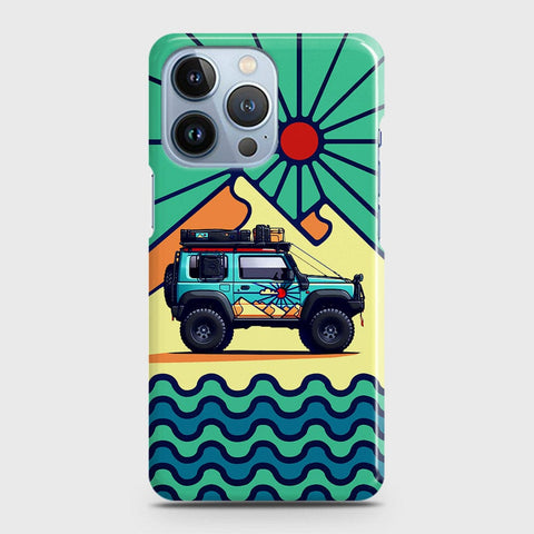 iPhone 13 Pro  Cover - Adventure Series - Matte Finish - Snap On Hard Case with LifeTime Colors Guarantee