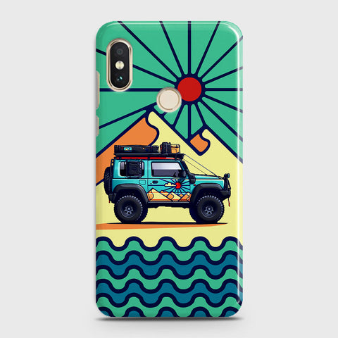 Xiaomi Redmi Note 6 Pro Cover - Adventure Series - Matte Finish - Snap On Hard Case with LifeTime Colors Guarantee