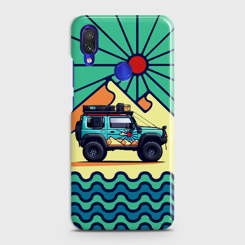 Xiaomi Redmi Note 7 Pro Cover - Adventure Series - Matte Finish - Snap On Hard Case with LifeTime Colors Guarantee