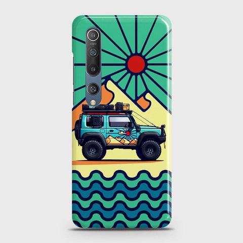 Xiaomi Mi 10 Cover - Adventure Series - Matte Finish - Snap On Hard Case with LifeTime Colors Guarantee