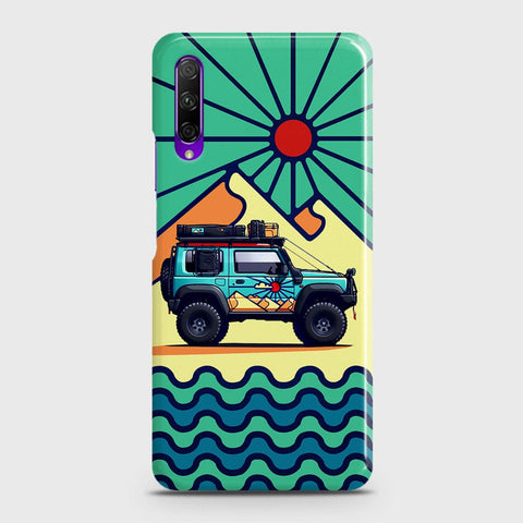 Honor 9X Cover - Adventure Series - Matte Finish - Snap On Hard Case with LifeTime Colors Guarantee