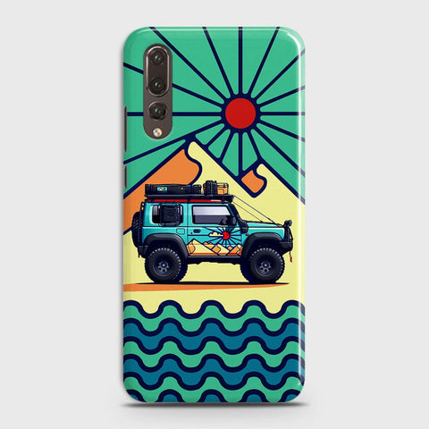 Huawei P20 Pro Cover - Adventure Series - Matte Finish - Snap On Hard Case with LifeTime Colors Guarantee