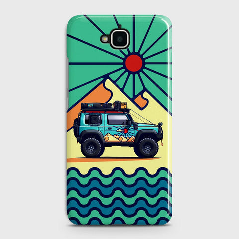 Huawei Y6 Pro 2015 Cover - Adventure Series - Matte Finish - Snap On Hard Case with LifeTime Colors Guarantee