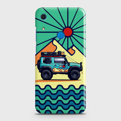 Huawei Y6s 2019 Cover - Adventure Series - Matte Finish - Snap On Hard Case with LifeTime Colors Guarantee