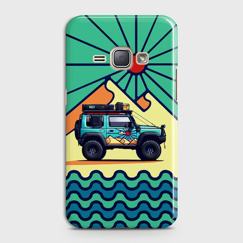 Samsung Galaxy J1 2016 / J120 Cover - Adventure Series - Matte Finish - Snap On Hard Case with LifeTime Colors Guarantee