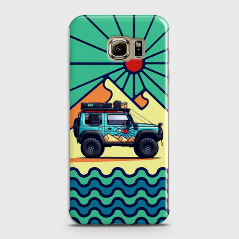 Samsung Galaxy S6 Edge Cover - Adventure Series - Matte Finish - Snap On Hard Case with LifeTime Colors Guarantee