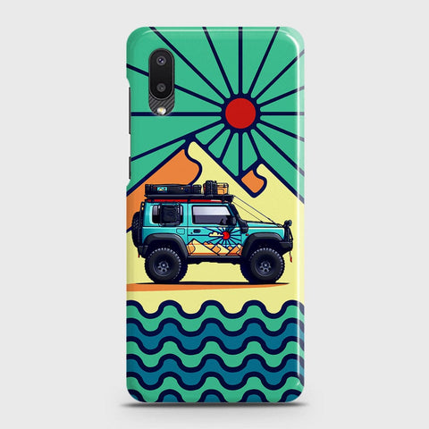 Samsung Galaxy A02 Cover - Adventure Series - Matte Finish - Snap On Hard Case with LifeTime Colors Guarantee