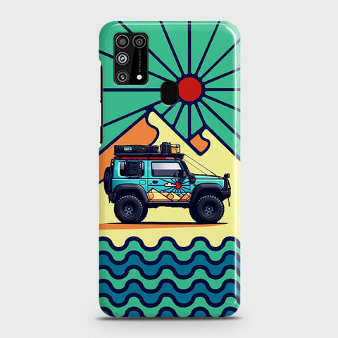 Samsung Galaxy M31 Cover - Adventure Series - Matte Finish - Snap On Hard Case with LifeTime Colors Guarantee