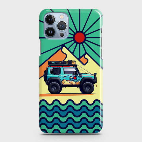 iPhone 13 Pro Max Cover - Adventure Series - Matte Finish - Snap On Hard Case with LifeTime Colors Guarantee