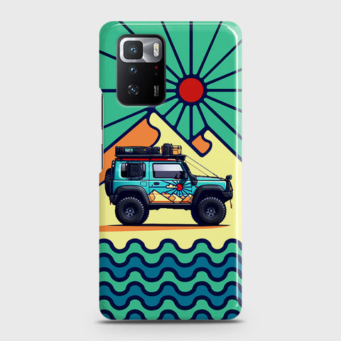 Xiaomi Poco X3 GT Cover - Adventure Series - Matte Finish - Snap On Hard Case with LifeTime Colors Guarantee