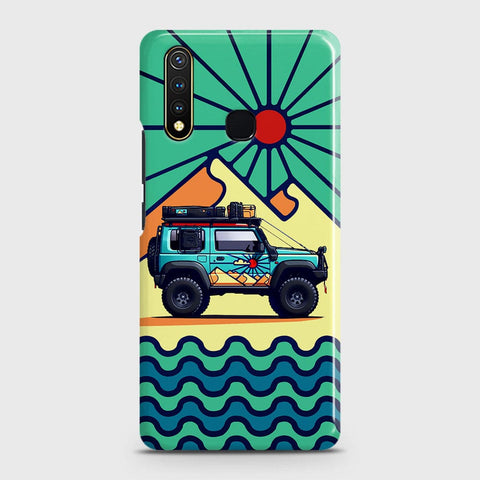 Vivo Y19 Cover - Adventure Series - Matte Finish - Snap On Hard Case with LifeTime Colors Guarantee