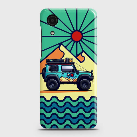Samsung Galaxy A03 Core Cover - Adventure Series - Matte Finish - Snap On Hard Case with LifeTime Colors Guarantee