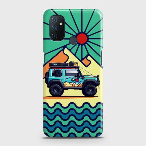 OnePlus Nord N100 Cover - Adventure Series - Matte Finish - Snap On Hard Case with LifeTime Colors Guarantee