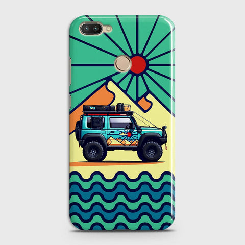 Infinix Hot 6 Pro  Cover - Adventure Series - Matte Finish - Snap On Hard Case with LifeTime Colors Guarantee