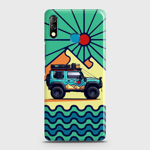 Tecno Camon 12 Cover - Adventure Series - Matte Finish - Snap On Hard Case with LifeTime Colors Guarantee