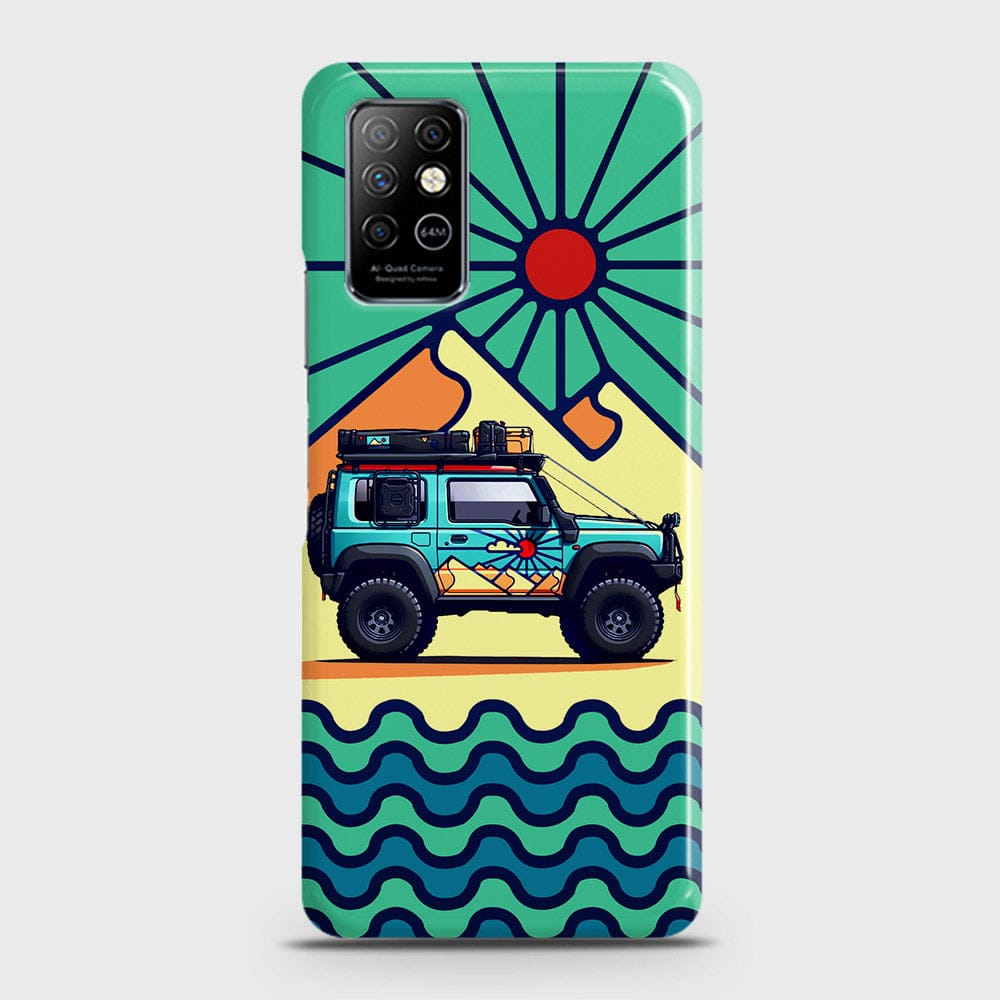 Infinix Note 8 Cover - Adventure Series - Matte Finish - Snap On Hard Case with LifeTime Colors Guarantee (Fast Delivery)(M)
