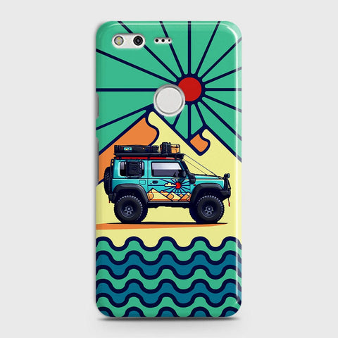 Google Pixel XL Cover - Adventure Series - Matte Finish - Snap On Hard Case with LifeTime Colors Guarantee