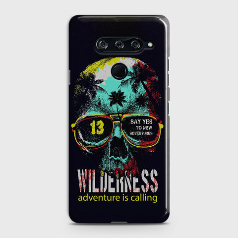 LG V40 ThinQ Cover - Adventure Series - Matte Finish - Snap On Hard Case with LifeTime Colors Guarantee