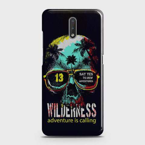 Nokia 2.3 Cover - Adventure Series - Matte Finish - Snap On Hard Case with LifeTime Colors Guarantee