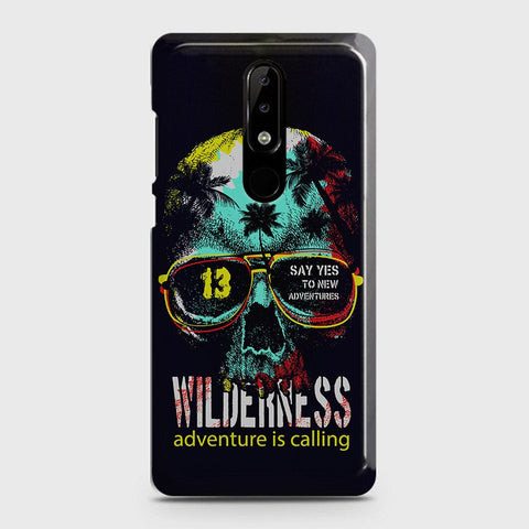 Nokia 3.1 Plus Cover - Adventure Series - Matte Finish - Snap On Hard Case with LifeTime Colors Guarantee