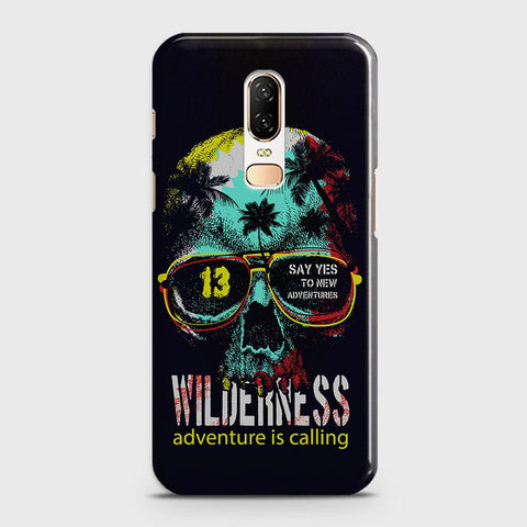 OnePlus 6  Cover - Adventure Series - Matte Finish - Snap On Hard Case with LifeTime Colors Guarantee