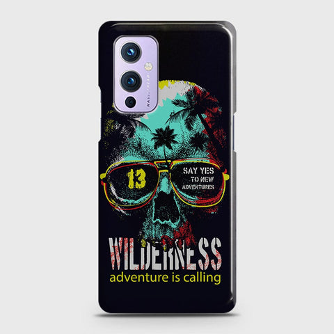 OnePlus 9  Cover - Adventure Series - Matte Finish - Snap On Hard Case with LifeTime Colors Guarantee