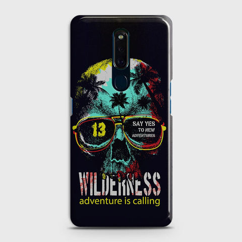 Oppo F11 Cover - Adventure Series - Matte Finish - Snap On Hard Case with LifeTime Colors Guarantee