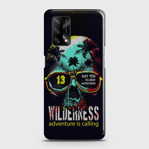 Oppo F19 Cover - Adventure Series - Matte Finish - Snap On Hard Case with LifeTime Colors Guarantee