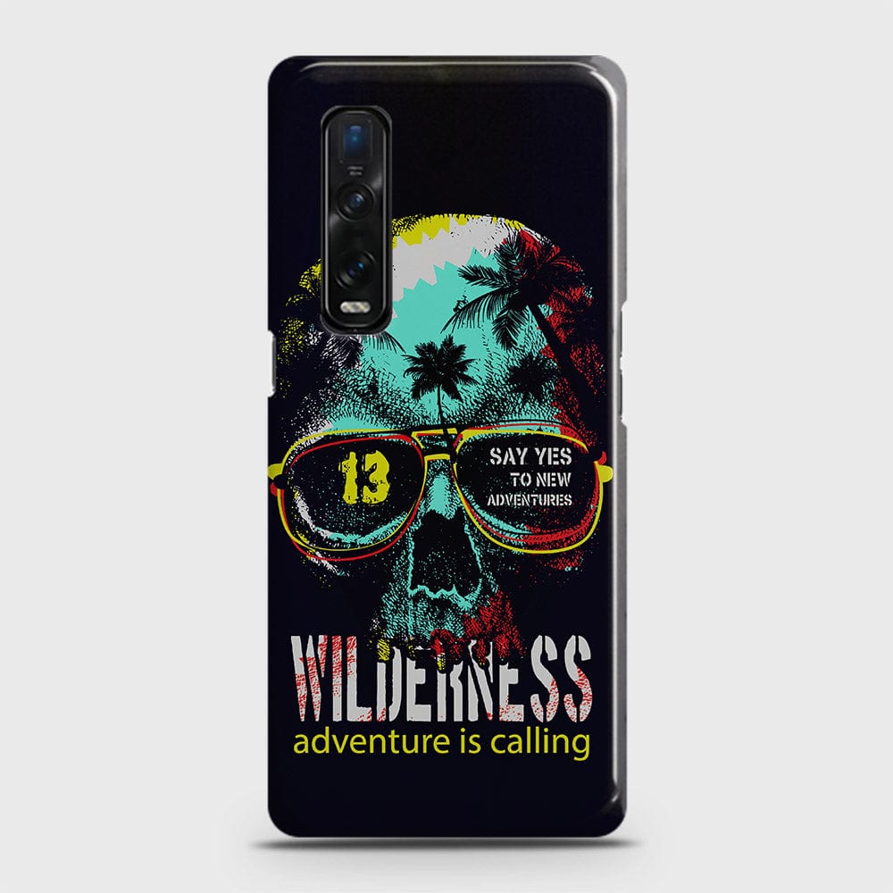Oppo Find X2 Pro Cover - Adventure Series - Matte Finish - Snap On Hard Case with Life Time Colors Guarantee (Fast Delivery)