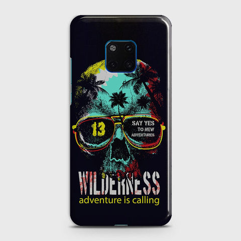 Huawei Mate 20 Pro Cover - Adventure Series - Matte Finish - Snap On Hard Case with LifeTime Colors Guarantee