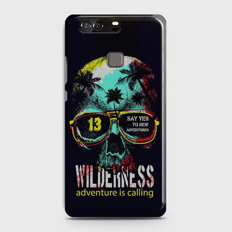 Huawei P9 Cover - Adventure Series - Matte Finish - Snap On Hard Case with LifeTime Colors Guarantee