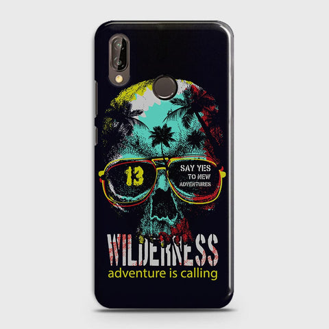 Huawei P20 Lite Cover - Adventure Series - Matte Finish - Snap On Hard Case with LifeTime Colors Guarantee