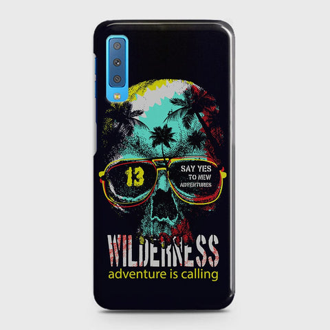 Samsung A7 2018 Cover - Adventure Series - Matte Finish - Snap On Hard Case with LifeTime Colors Guarantee