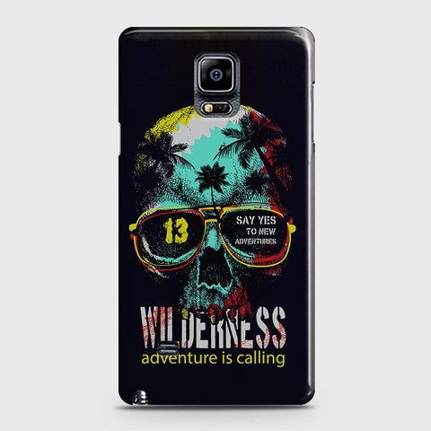 Samsung Galaxy Note 4 Cover - Adventure Series - Matte Finish - Snap On Hard Case with LifeTime Colors Guarantee