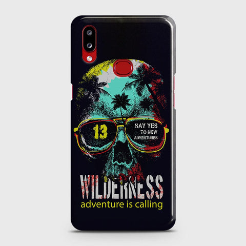 Samsung Galaxy A10s Cover - Adventure Series - Matte Finish - Snap On Hard Case with LifeTime Colors Guarantee