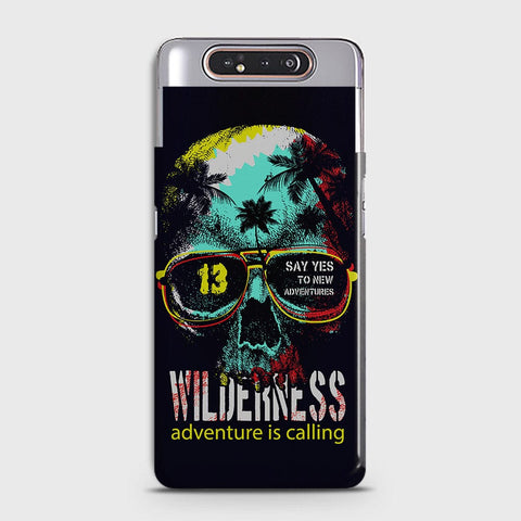 Samsung Galaxy A80 Cover - Adventure Series - Matte Finish - Snap On Hard Case with LifeTime Colors Guarantee