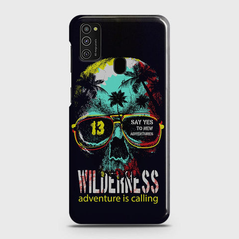 Samsung Galaxy M21 Cover - Adventure Series - Matte Finish - Snap On Hard Case with LifeTime Colors Guarantee