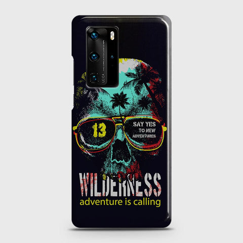 Huawei P40 Pro Cover - Adventure Series - Matte Finish - Snap On Hard Case with LifeTime Colors Guarantee