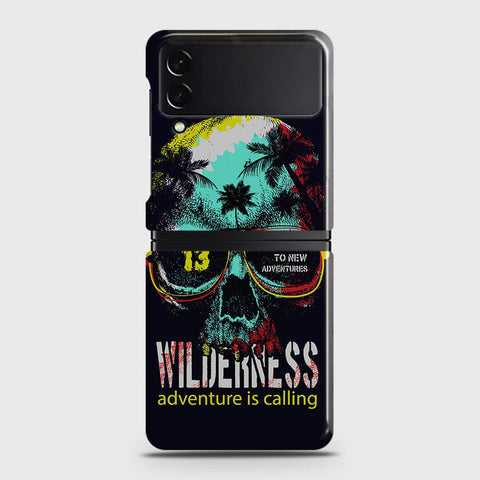 Samsung Galaxy Z Flip 3 5G Cover - Adventure Series - Matte Finish - Snap On Hard Case with LifeTime Colors Guarantee
