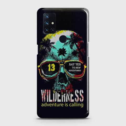 OnePlus Nord N10 5G Cover - Adventure Series - Matte Finish - Snap On Hard Case with LifeTime Colors Guarantee