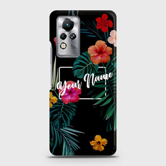 Infinix Note 11 Cover - Floral Series - Matte Finish - Snap On Hard Case with LifeTime Colors Guarantee