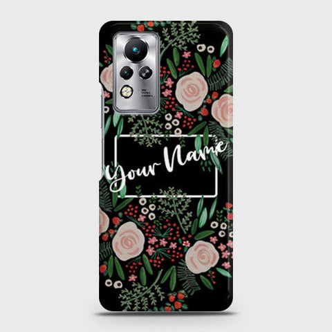 Infinix Note 11 Cover - Floral Series - Matte Finish - Snap On Hard Case with LifeTime Colors Guarantee