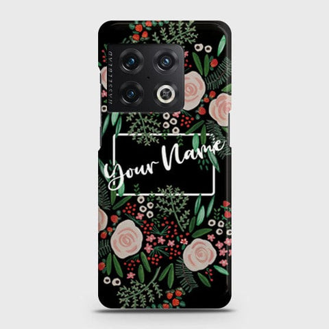 OnePlus 10 Pro Cover - Floral Series - Matte Finish - Snap On Hard Case with LifeTime Colors Guarantee