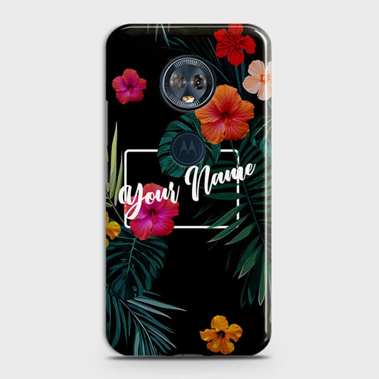 Motorola E5 Plus Cover - Floral Series - Matte Finish - Snap On Hard Case with LifeTime Colors Guarantee