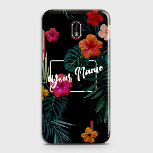 Nokia 1 Plus Cover - Floral Series - Matte Finish - Snap On Hard Case with LifeTime Colors Guarantee