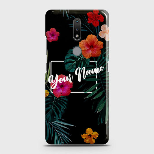 Nokia 2.4 Cover - Floral Series - Matte Finish - Snap On Hard Case with LifeTime Colors Guarantee