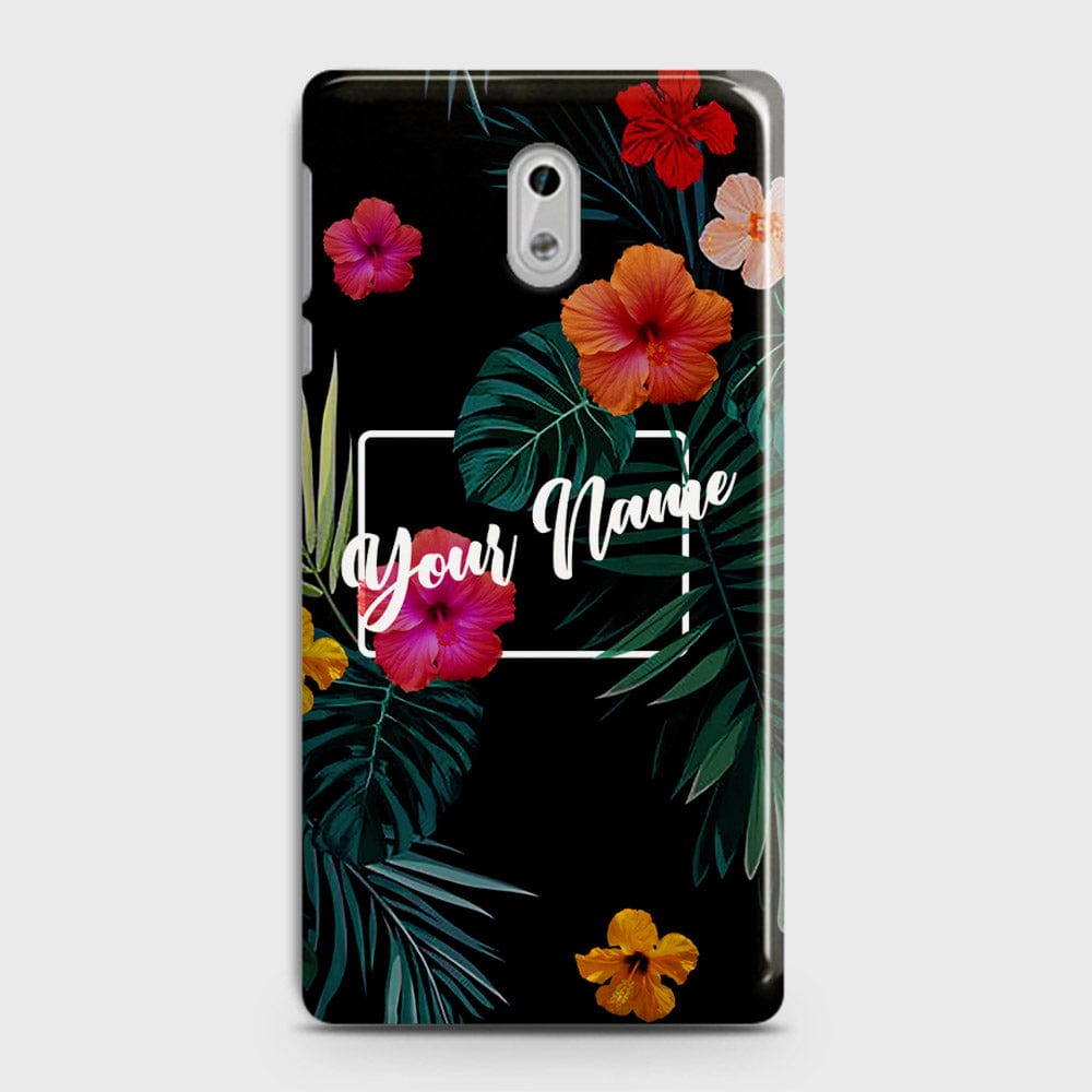 Nokia 3 Cover - Floral Series - Matte Finish - Snap On Hard Case with LifeTime Colors Guarantee