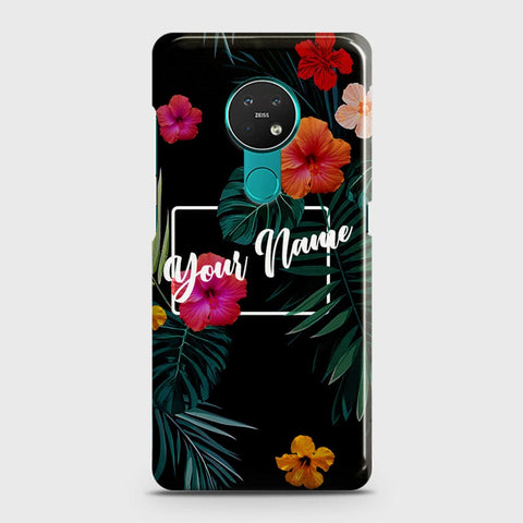 Nokia 6.2 Cover - Floral Series - Matte Finish - Snap On Hard Case with LifeTime Colors Guarantee