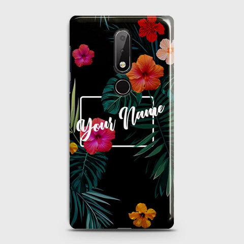 Nokia 7.1 Cover - Floral Series - Matte Finish - Snap On Hard Case with LifeTime Colors Guarantee