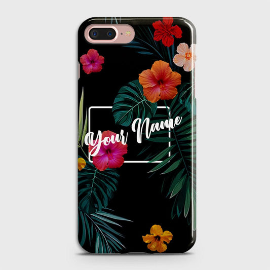 iPhone 8 Plus Cover - Floral Series - Matte Finish - Snap On Hard Case with LifeTime Colors Guarantee